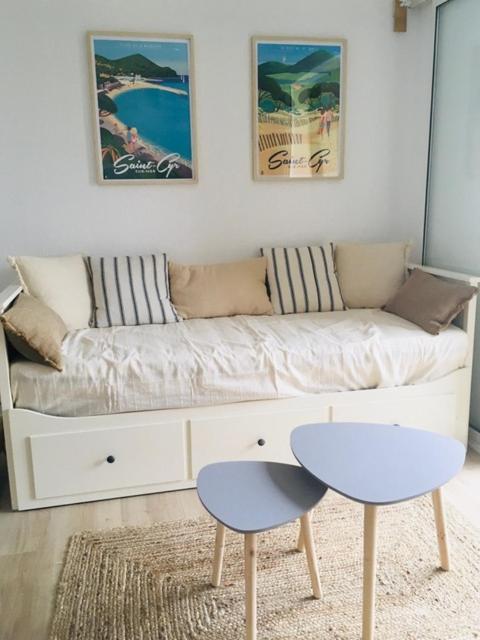Studio Saint Cyr Sur Mer,Vue Mer Exterior foto