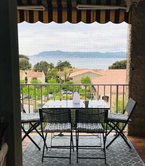 Studio Saint Cyr Sur Mer,Vue Mer Exterior foto